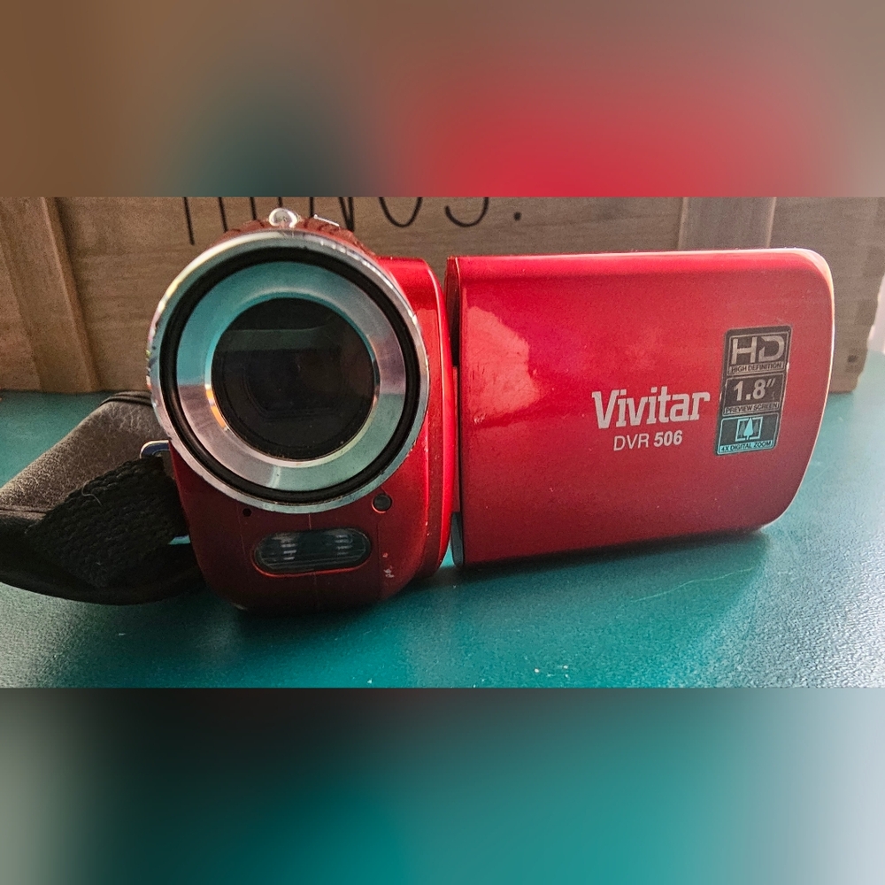 DVR 506 Red Camcorder